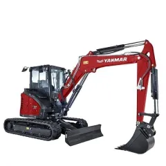 Yanmar mini excavator ViO57-6 B zero tail