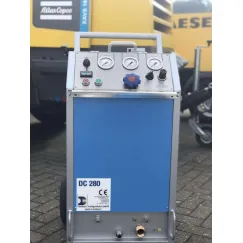 Máquina de limpieza criogénica de demostración DC280 Vario Blaster + juego de abrasivos