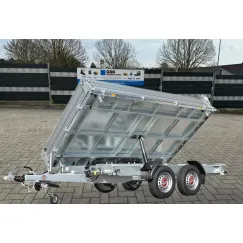 STEMA - Remolque basculante de 3 lados con rampas - 3,5 t