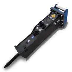 Juego de martillos hidráulicos - soporte MS03 - de 2,5 t a 4,5 t con herramienta y cincel
