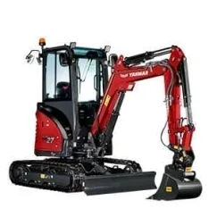 Miniexcavadora Yanmar ViO57-6 B de cola cero