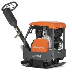 Husqvarna LG 164 plancha vibratoria reversible motor Hatz diesel arranque eléctrico