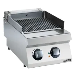 Parrilla eléctrica ERG7 / 1HT-HP Aparato de sobremesa, 1 zona de calentamiento, tecnología deflectora