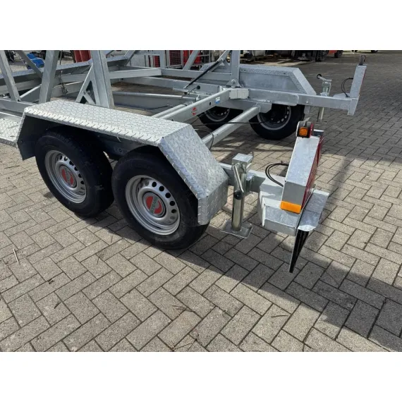 STEMA - Transportador de bobinas de cable KT O2 27-30-25.2 con freno de tambor Remolque de cable 2,7t