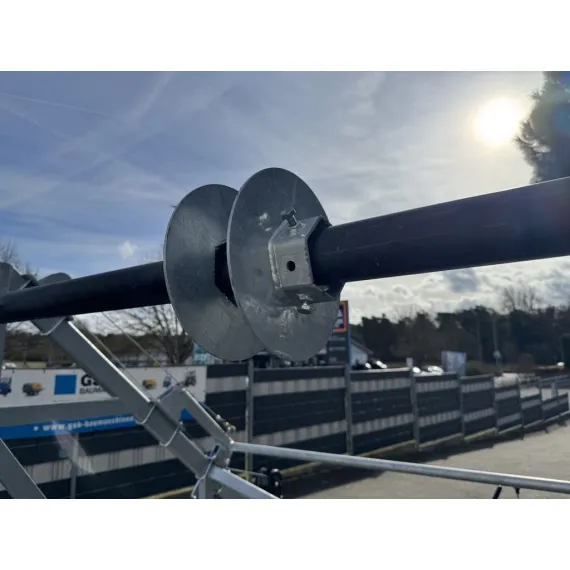 STEMA - Transportador de bobinas de cable KT O2 27-30-25.2 con freno de tambor Remolque de cable 2,7t
