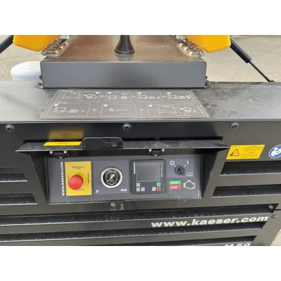 Kaeser M59 PE bouwcompressoren MOBILAIR, geremd en 10 bar