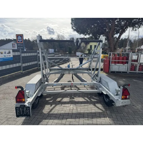 STEMA - Transportador de bobinas de cable KT O2 27-30-25.2 con freno de tambor Remolque de cable 2,7t