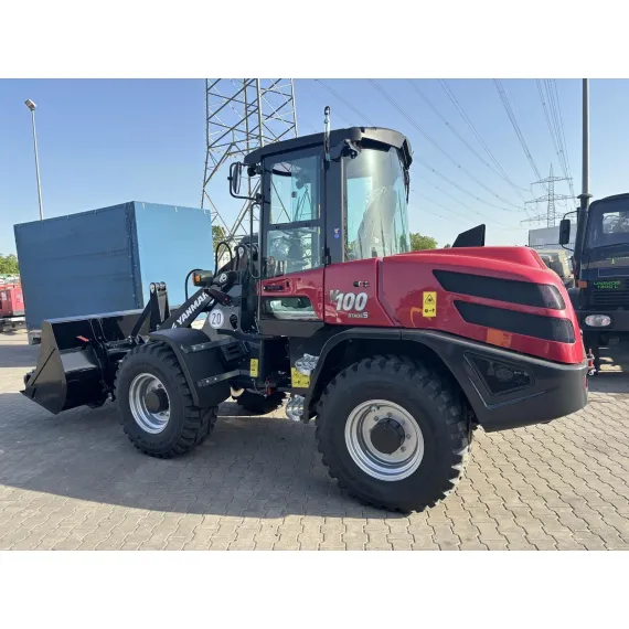 Колесный погрузчик Yanmar V100 73 л.с., полный привод, 6 тонн, EU Stage V, гидростатический привод