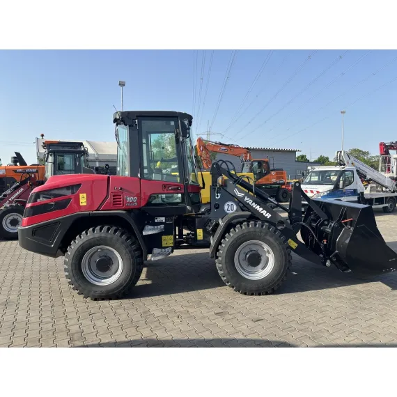 Колесный погрузчик Yanmar V100 73 л.с., полный привод, 6 тонн, EU Stage V, гидростатический привод