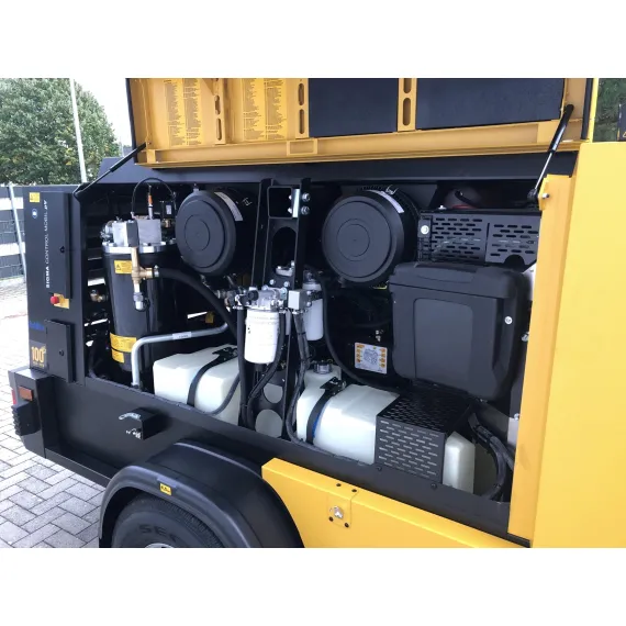 Kaeser M125 Tratamiento del aire G - Compresores para la construcción MOBILAIR, con freno y 14 bar