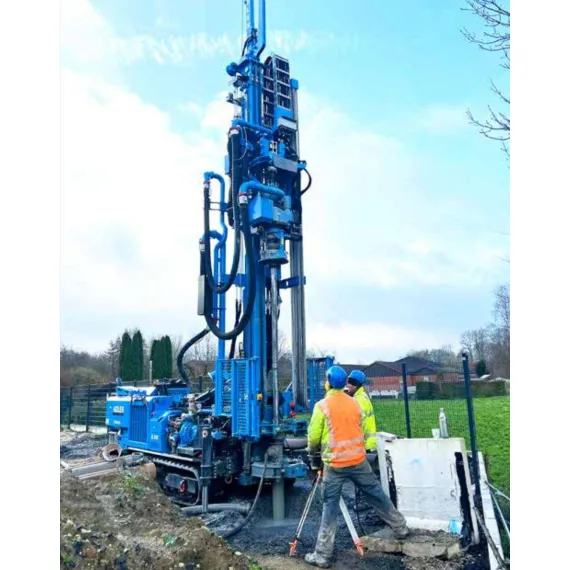 Equipo de perforación de doble cabezal ADLER B 200 - Potente solución para energía geotérmica e ingeniería civil especializada