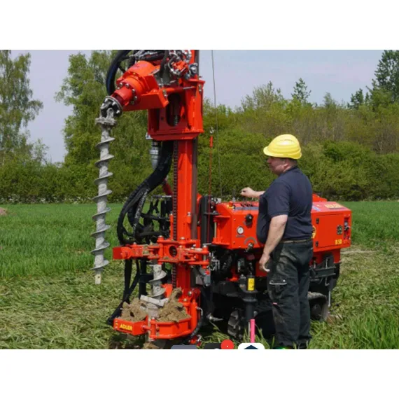 Equipo de perforación ADLER B 50 Potente solución para la energía geotérmica y la perforación de pozos
