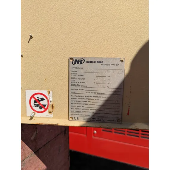 Compresor Ingersoll Rand 21/215 usado