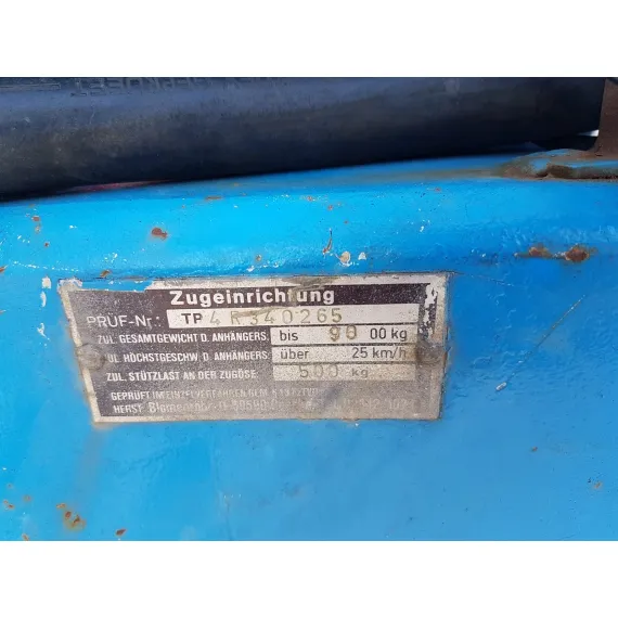 Прицеп Blomenröhr 553/7500 (б/у)