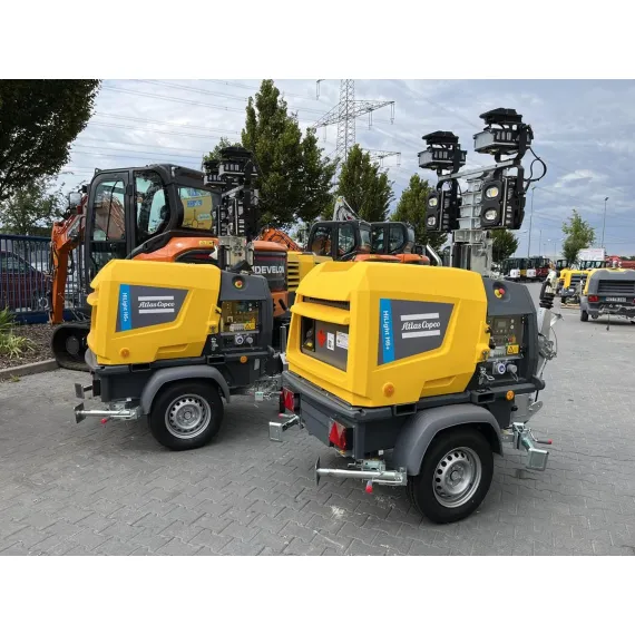 Mástil de iluminación Atlas Copco HiLight H6+ usado