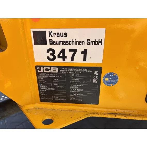 Gebruikte JCB dumper 3STH-2S5