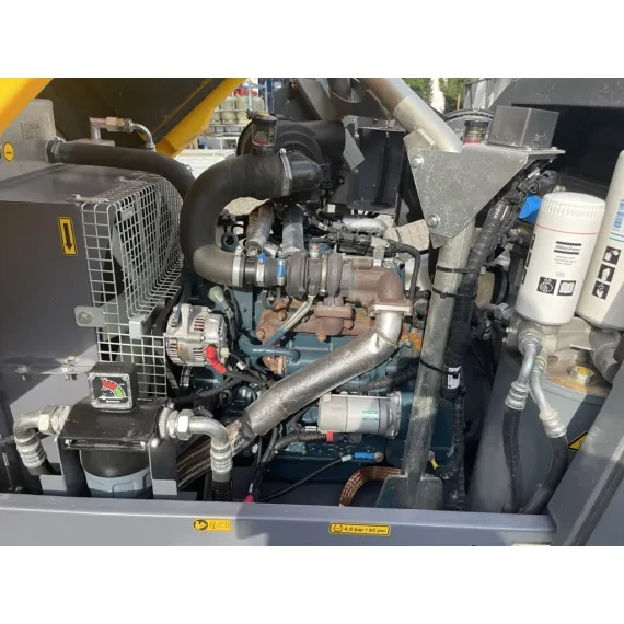 Nuevo compresor para obras Atlas Copco Xats 138
