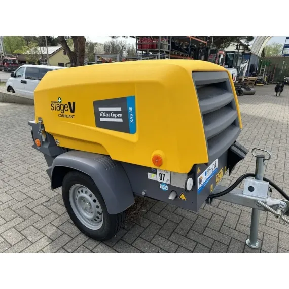 Compresor móvil para obras Atlas Copco Xas 38-7 NUEVO