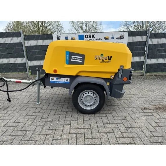 Compresor móvil para obras Atlas Copco Xas 38-7 NUEVO