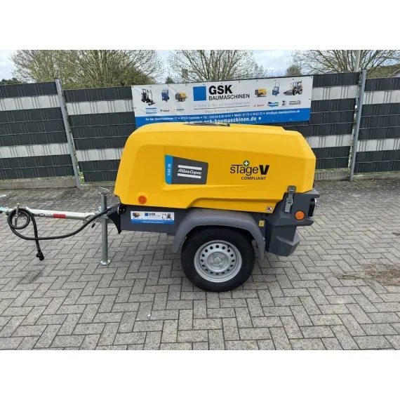 Compresores para obras Atlas Copco Xas 38-7