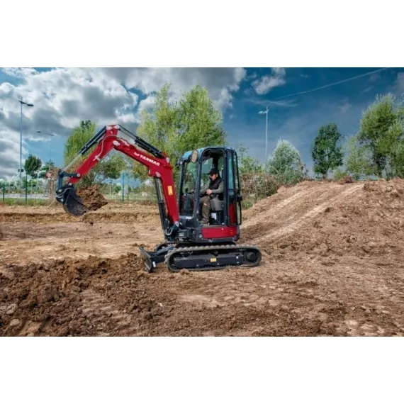 Miniexcavadora Yanmar ViO27-6 - cola cero