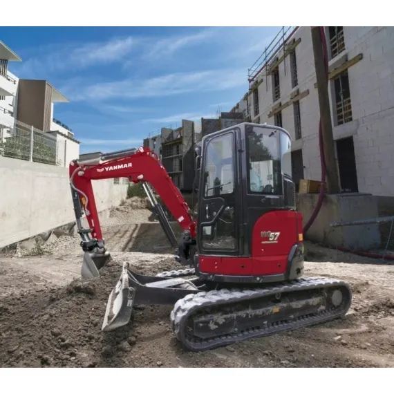Miniexcavadora Yanmar ViO57-6 B de cola cero