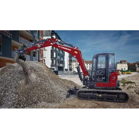 Miniexcavadora Yanmar ViO57-6 B de cola cero