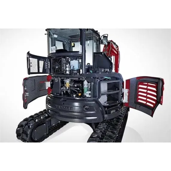 Miniexcavadora Yanmar ViO57-6 B de cola cero