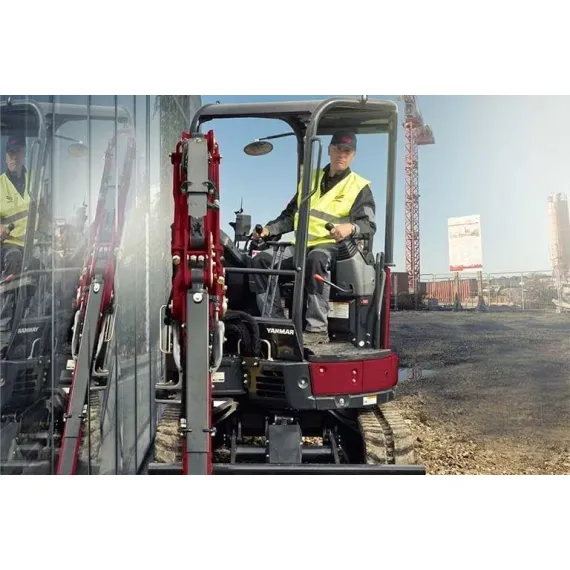 Мини-экскаватор Yanmar ViO33-6 - нулевой хвост