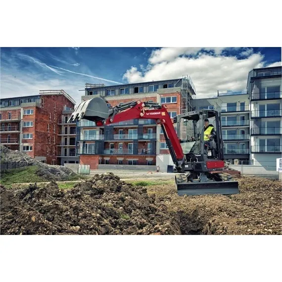 Мини-экскаватор Yanmar ViO33-6 - нулевой хвост
