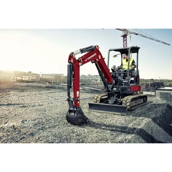 Мини-экскаватор Yanmar ViO33-6 - нулевой хвост