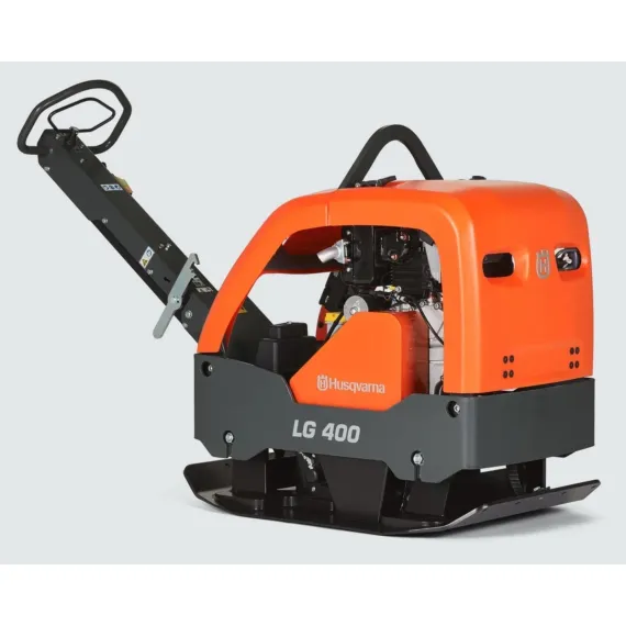 Placa vibratoria reversible Husqvarna LG 400 motor diesel arranque eléctrico - indicador de compactación