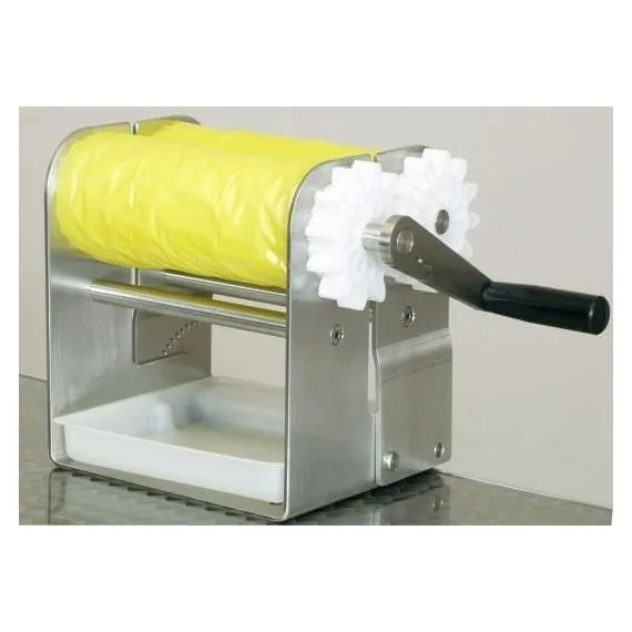 Profi Schnitzelmaster MAXI con rodillos completos de acero inoxidable para un ablandamiento eficaz de la carne sin pérdida de jugo
