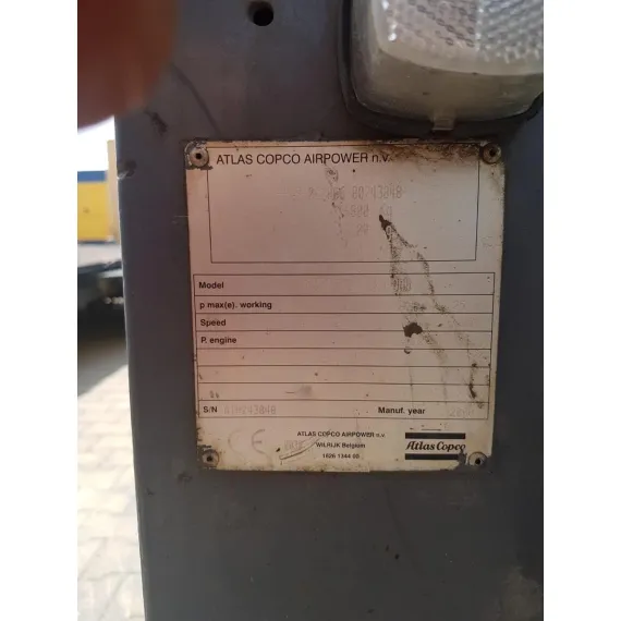 Compresor Atlas Copco XRVS 476 usado