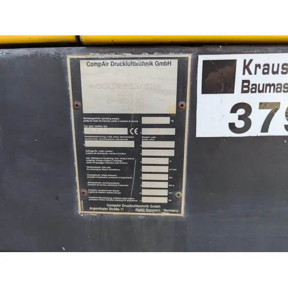 Compresor Compair C105-14 usado