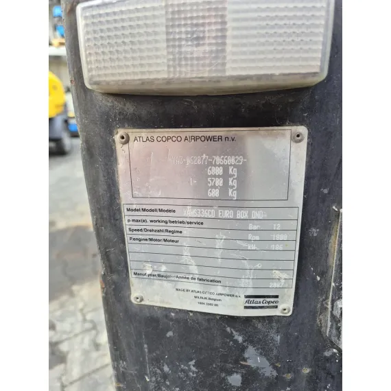 Compresor usado Atlas Copco XAHS 336