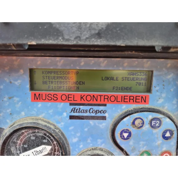 Compresor usado Atlas Copco XAHS 336