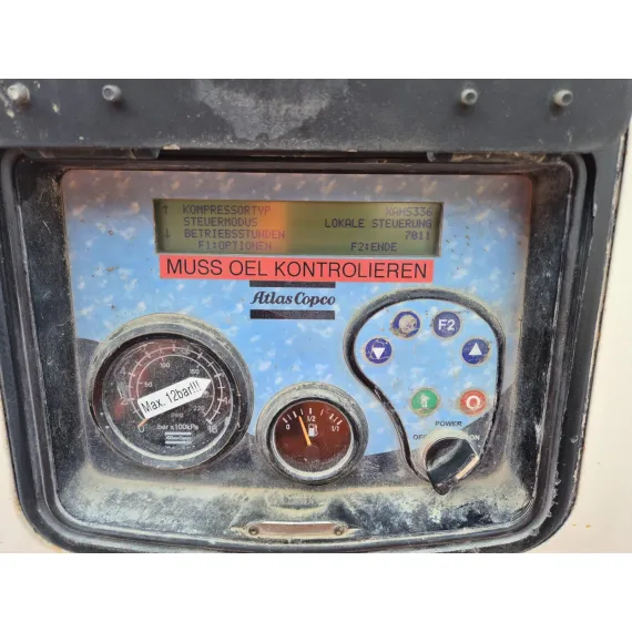 Compresor usado Atlas Copco XAHS 336