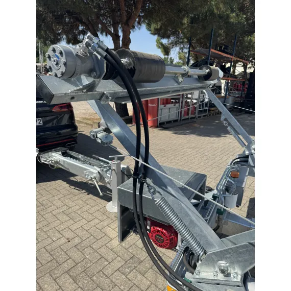 Kabeltrommelwagen BKT 27 Bagela höhenverstellbare Zugdeichsel