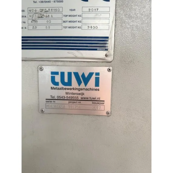 Gebraucht – COSTA LEVIGATRICI MODELL MD4 CVCS 1150 / XTU 0027 von 2017 – Breitbandschleifmaschine
