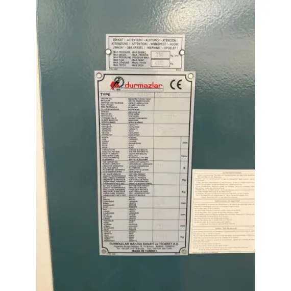 Gebraucht – DURMA AD-SERVO 40220 von 2021 – Abkantpresse