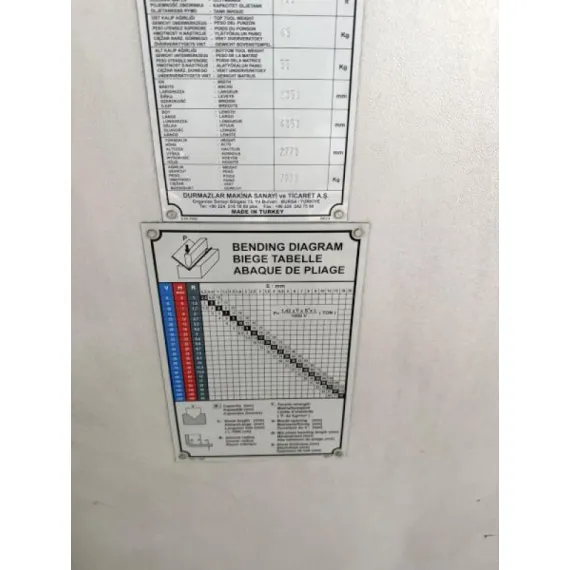Gebraucht – DURMA AD-S 25100 von 2007 – Abkantpresse