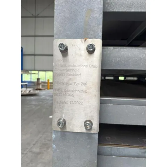 Gebraucht – MEKON METALLKONSTRUKTION 20221004-2 von 2022 – Blechlagerregal