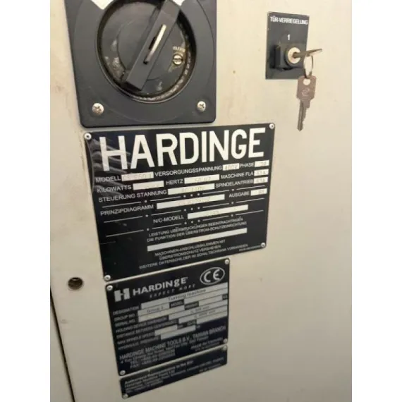 Gebraucht – HARDINGE GS 250 L von 2012 – CNC-Drehmaschine