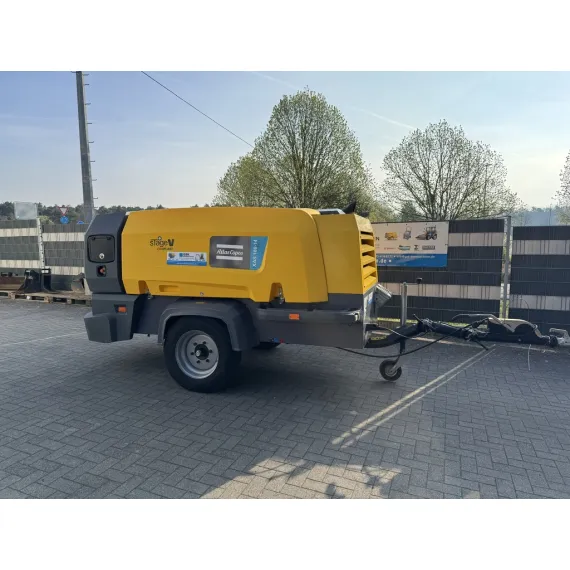 Neu Atlas Copco Xas 188 - 14 Baukompressoren - mobiler - Kompressor