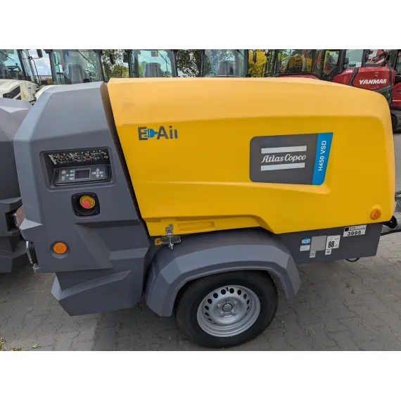 Gebraucht – Baukompressoren – Atlas Copco H450 VSD
