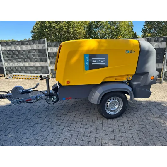 Neu Atlas Copco E-Air H450 VSD Elektrischer Baukompressoren, mobiler Baustellenkompressor