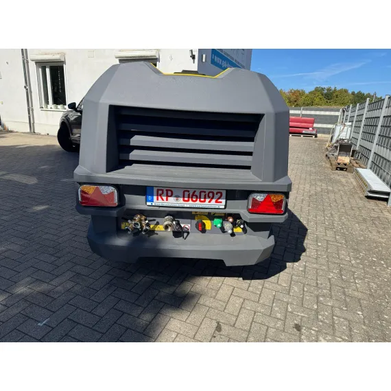 Neu Atlas Copco E-Air H450 VSD Elektrischer Baukompressoren, mobiler Baustellenkompressor