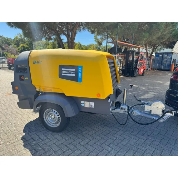 Neu Atlas Copco E-Air H450 VSD Elektrischer Baukompressoren, mobiler Baustellenkompressor