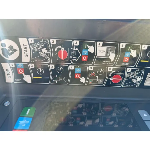 Neu Atlas Copco E-Air H450 VSD Elektrischer Baukompressoren, mobiler Baustellenkompressor